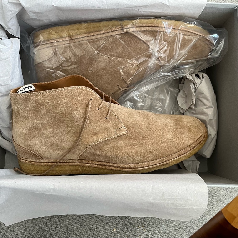 NIB Hardgraft Italian Suede Desert Boot